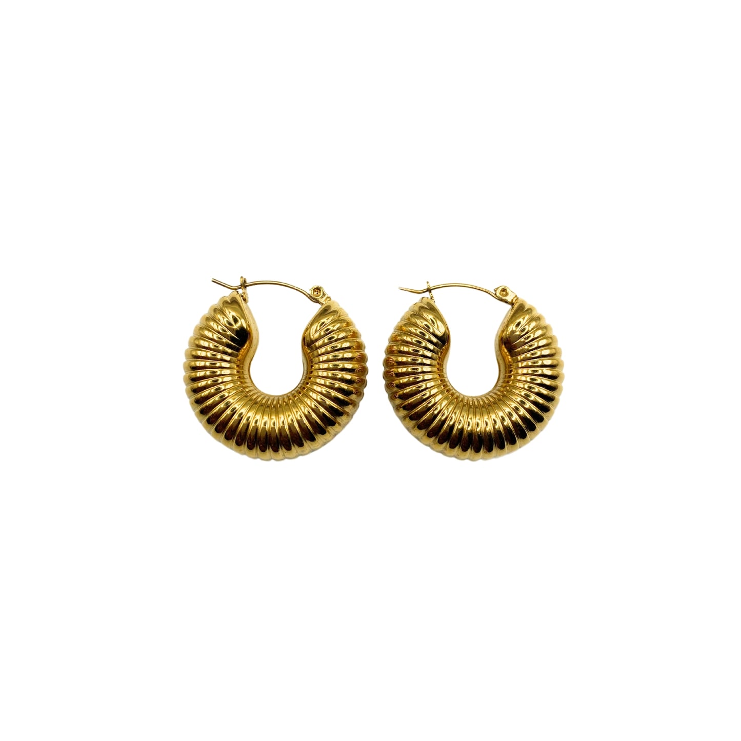 Brooklyn Vintage Ribbed Earring