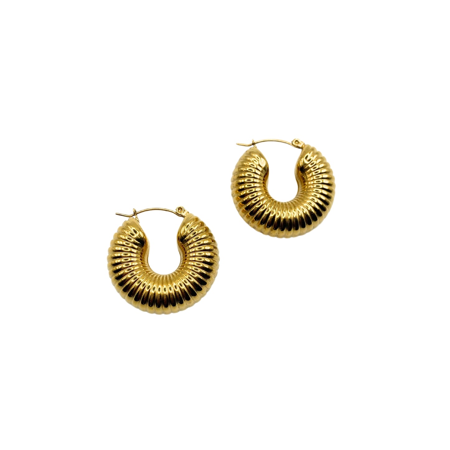Brooklyn Vintage Ribbed Earring