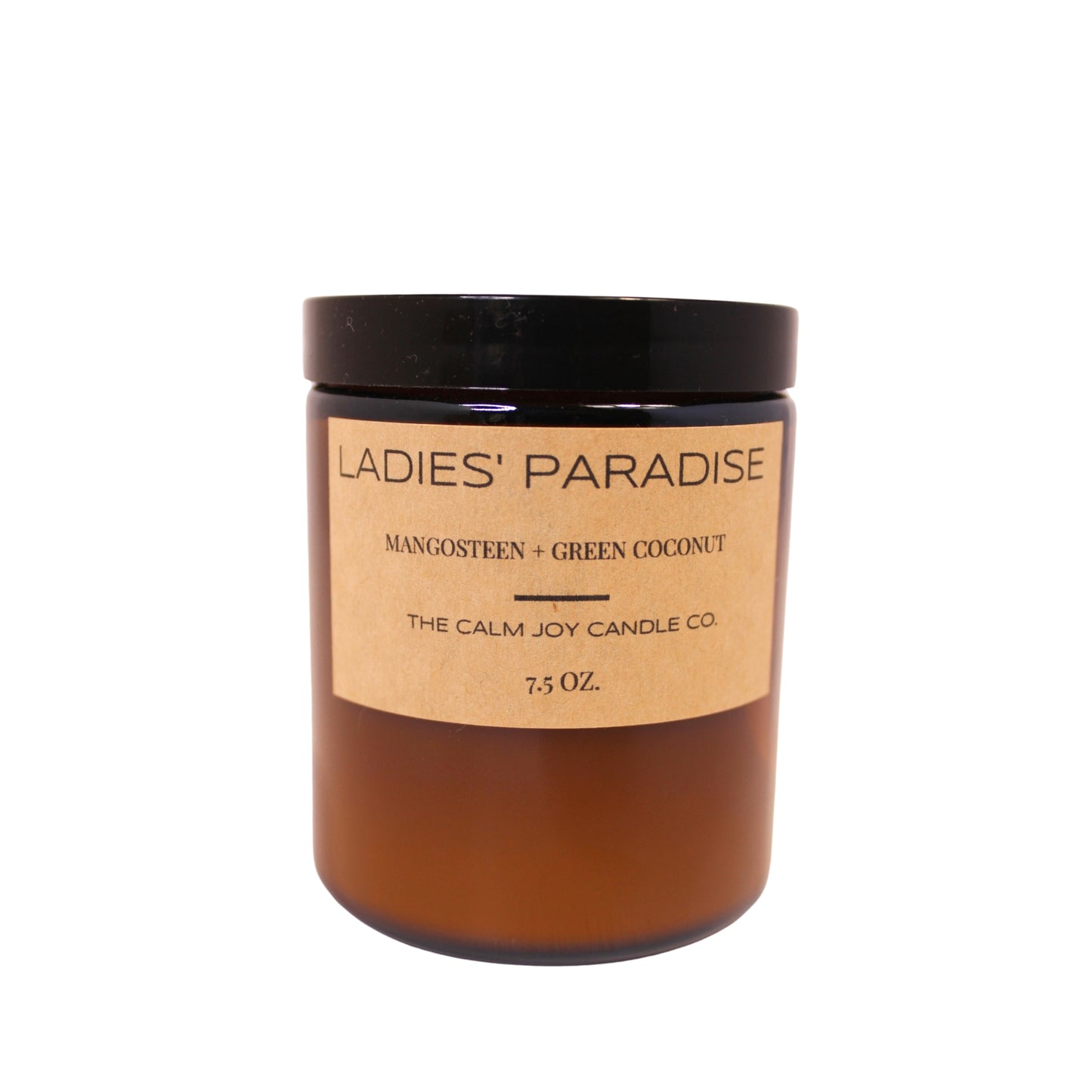 LADIES' PARADISE - Mangosteen and Green Coconut Scented Jar Candle